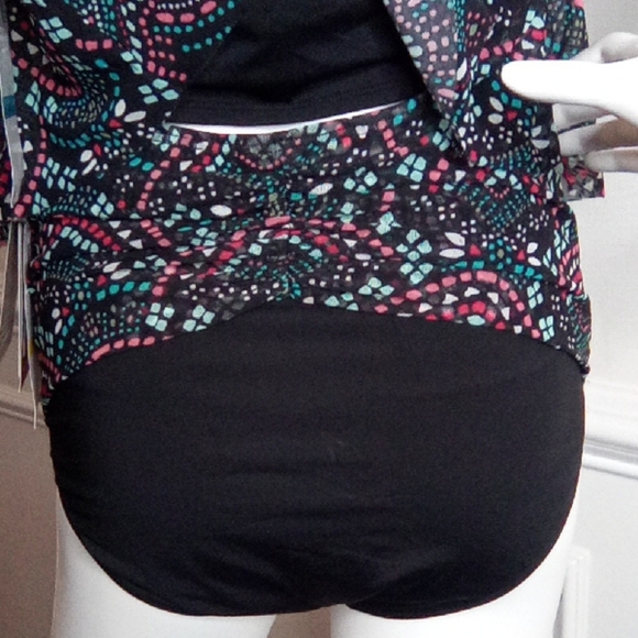 Women's 2pc.COCO REEF Halter Neck Swimsuit, 36D Top, Medium High Waist Bottom - Picture 11 of 16